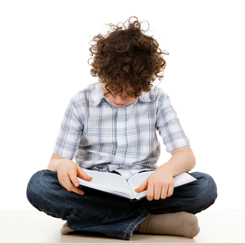 boy reading